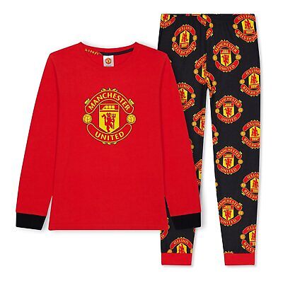 Team Boys Long Sleeve Pyjama Set Sets Crew Neck