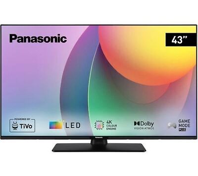 PANASONIC TV-43W60AEB 43" Smart 4K Ultra HD LED TV - REFURB-B