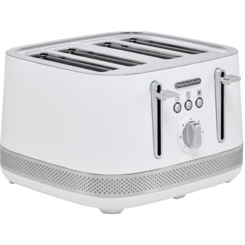 Morphy Richards 248021 Illumination 4 Slice Toaster White