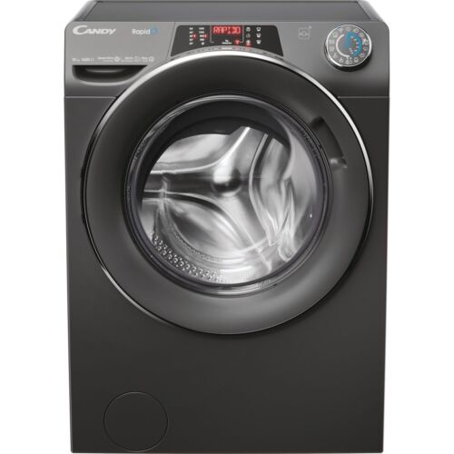 Candy RO16106DWMCR7-80 10Kg Washing Machine Graphite 1600 RPM A Rated