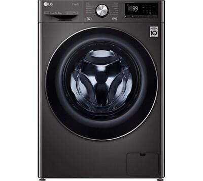 LG TurboWash 360 AI DD V10 F6V1010BTSE 10.5kg Washing Machine - Black - REFURB-C