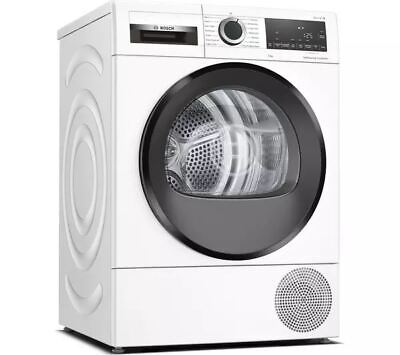 BOSCH Serie 6 WQG24509GB 9kg Heat Pump Tumble Dryer - White - REFURB-B