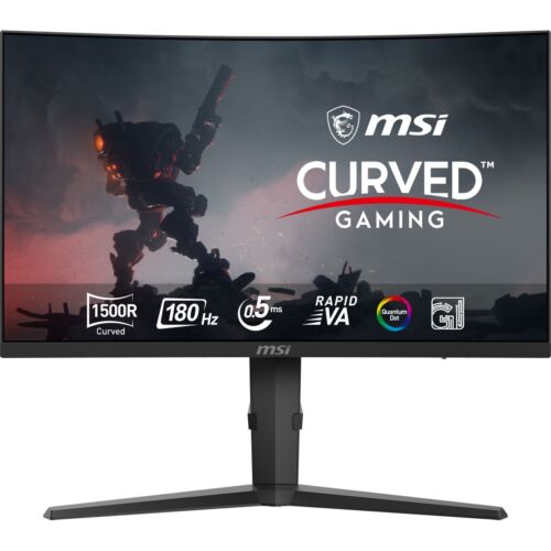 MSI CMS MAG 275CQRF QD E2 Wide Quad HD 27 Inches Monitor Curved Monitor Black