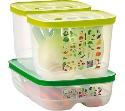 TUPPERWARE FridgeSmart 3-piece Starter Kit - DAMAGED BOX