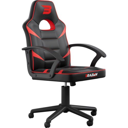 BraZen Exertis 18418 Gaming Chair Black / Red Nintendo Switch™, Xbox Series