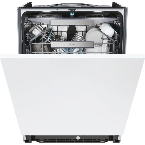 Haier XS 4A4M4PB-80 Full Size Dishwasher Black A Rated