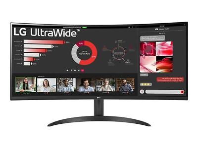 LG UltraWide 34WR50QC-B - LED monitor - curved - 34" - HDR - DAMAGED BOX