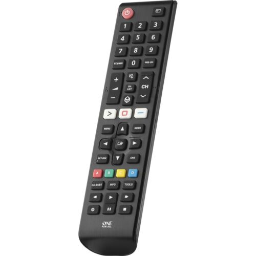 One for All URC4910 Samsung Compatible Samsung TV Replacement Remote Black