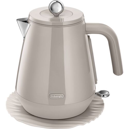 De'Longhi KBY3001.BG Eclettica Beige Kettle 3000 Watt