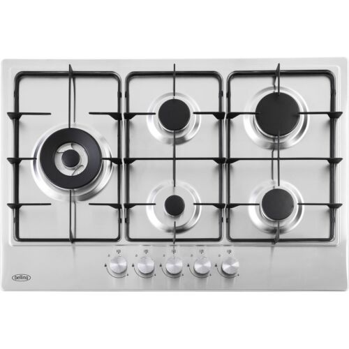 Belling BEL GHU753RI ComfortCook™ Built In 75cm 5 Burners Stainless Steel Gas