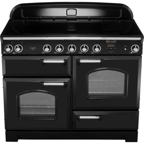 Rangemaster CLA110EIBL/C Classic 110cm Electric Range Cooker 5 Burners A/A