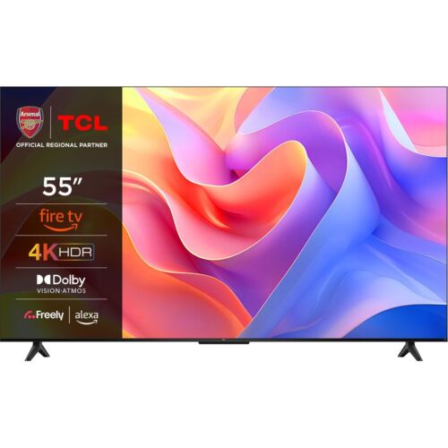 TCL 55PF650K 55 Inch LED 4K Ultra HD Smart TV Bluetooth WiFi