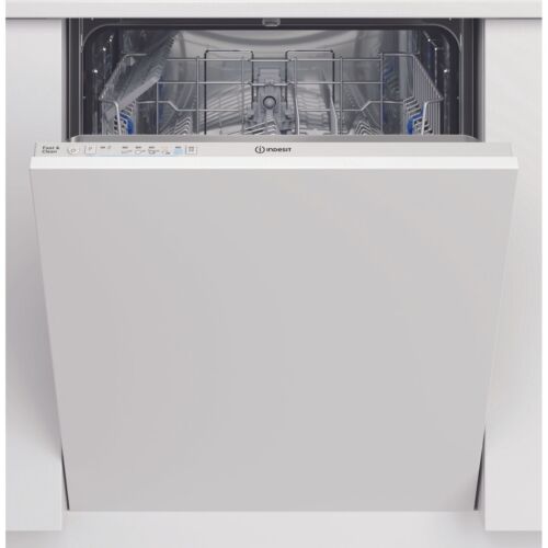 Indesit DIE2B19UK Fully Integrated Full Size Dishwasher White A+ Rated F Rated