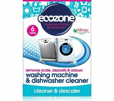 ECOZONE Washing Machine and Dishwasher Cleaner Tablets - DAMAGED BOX