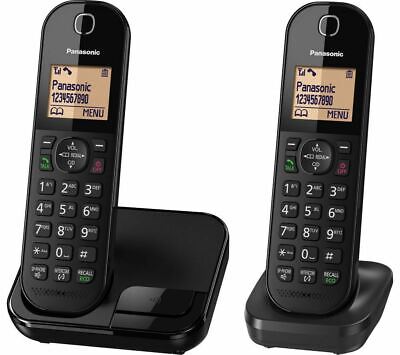 PANASONIC KX-TGC412EB Cordless Phone Twin -  DAMAGED BOX