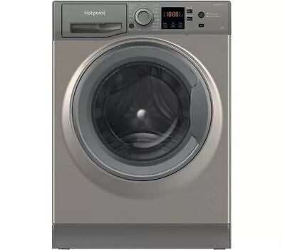 HOTPOINT NSWR 846 GK UK 8 kg Washing Machine - Graphite - REFURB C