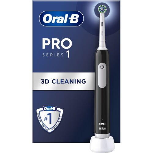 Oral B Pro 1 Electric Toothbrush With Timer Black