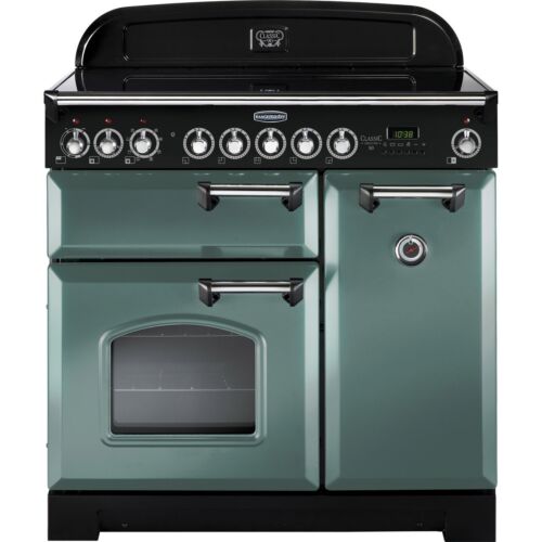 Rangemaster CDL90EIMG/C Classic Deluxe 90cm Electric Range Cooker 5 Burners A/A