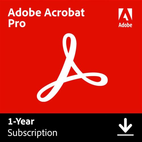 Acrobat Pro PDF Document Solution Digital Download