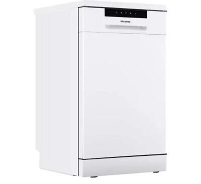 HISENSE HS523E15WUK Slimline Dishwasher - White - REFURB-C