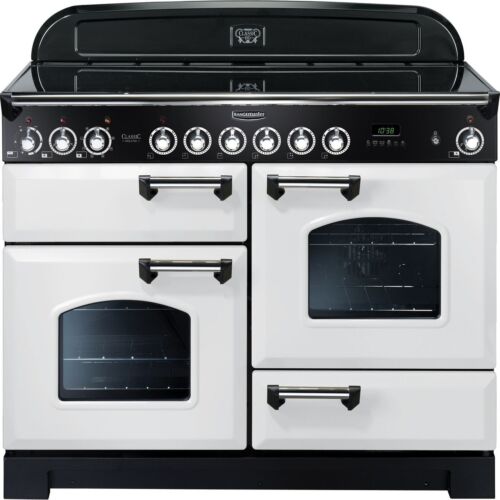 Rangemaster CDL110ECWH/C Classic Deluxe 110cm Electric Range Cooker 6 Burners