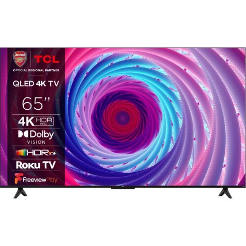 TCL 65RC650K 65 Inch QLED 4K Ultra HD Smart TV Bluetooth WiFi