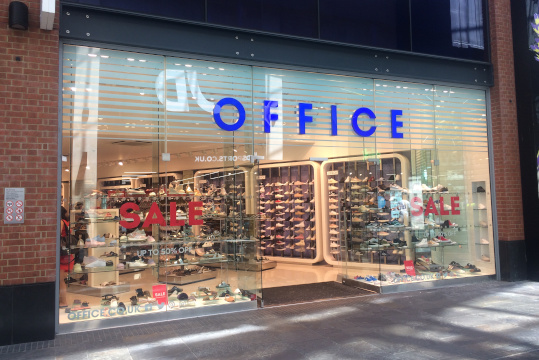 Find outlet store from Office shoes